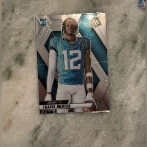 🔥 2025 Travis Hunter Panini Mosaic Rookie Card. Jacksonville Jaguars.